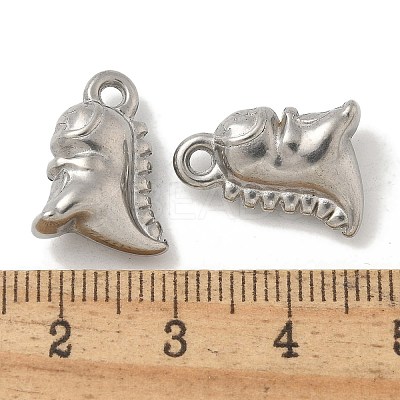 Anti-Tarnish 304 Stainless Steel Pendants STAS-Q334-19P-1