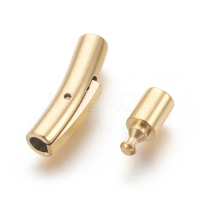 304 Stainless Steel Bayonet Clasps LS-STAS-F184-A01-3mm-1