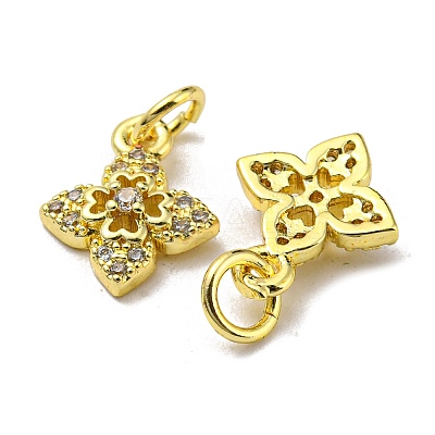 Real 18K Gold Plated Brass Pendants KK-L209-012G-03-1