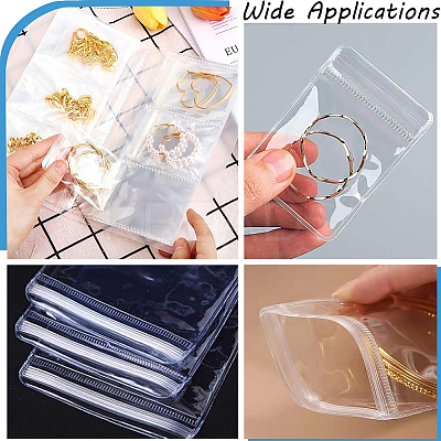 100Pcs PVC Anti Oxidation Resealable Bags AJEW-SP0001-09B-1