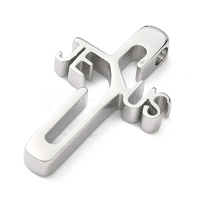 Easter 304 Stainless Steel Pendants STAS-G384-01A-P-1