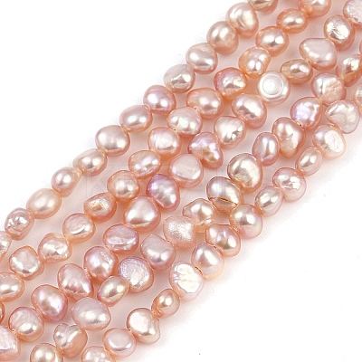 Natural Cultured Freshwater Pearl Beads Strands PEAR-P064-19B-05B-1