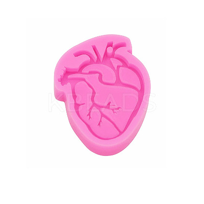 Heart DIY Pendant Food Grade Silicone Statue Molds SIMO-PW0001-320-1
