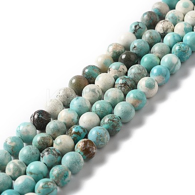 Natural Magnesite Beads Strands G-L555-02B-02-1