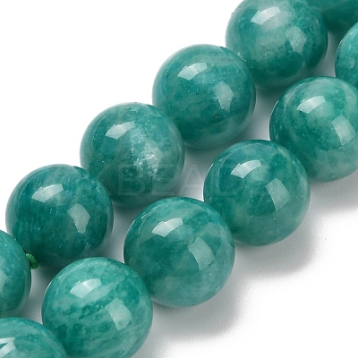 Natural Soviet Amazonite Beads Strands G-C259-B08-10mm-1