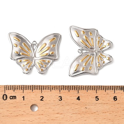 304 Stainless Steel Pendants STAS-Z145-05GP-1