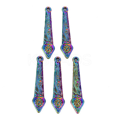 Rainbow Color Alloy Pendants PALLOY-S180-289-NR-1