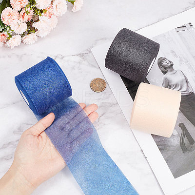 3 Rolls 3 Colors Sponge Underwrap Bandages AJEW-GF0006-45-1