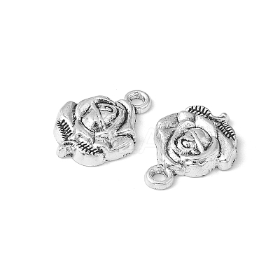 Tibetan Style Alloy Rose Pendants LF0976Y-1