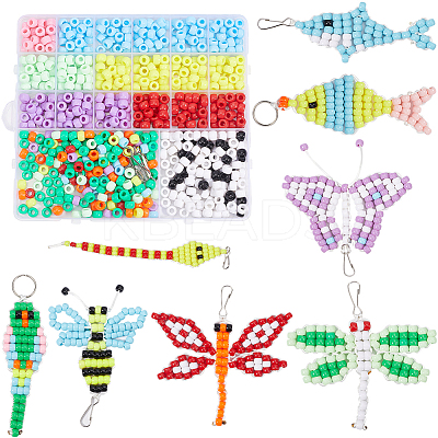 DIY Animal Keychain Making Kit DIY-SC0023-64-1