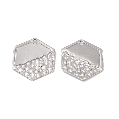 Non-Tarnish 304 Stainless Steel Pendants STAS-B031-39S-1