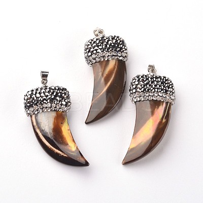Italian Horn Shell Pendants G-F215-15-1