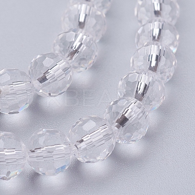 Transparent Glass Bead Strands LS-GLAA-R095-6mm-15-1