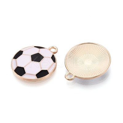 Alloy Enamel Pendants ENAM-T025-01G-01-1