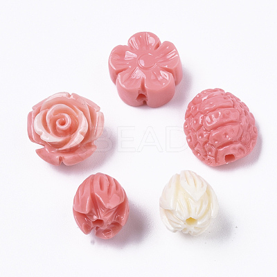 Synthetic Coral Beads CORA-R019-041-1