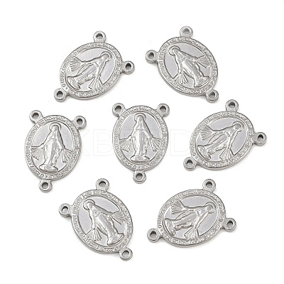 Tarnish Resistant 304 Stainless Steel Chandelier Component Links STAS-S047-053-1