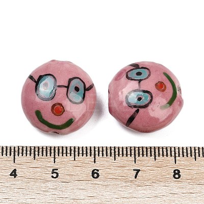 Handmade Porcelain Beads PORC-I029-08D-1