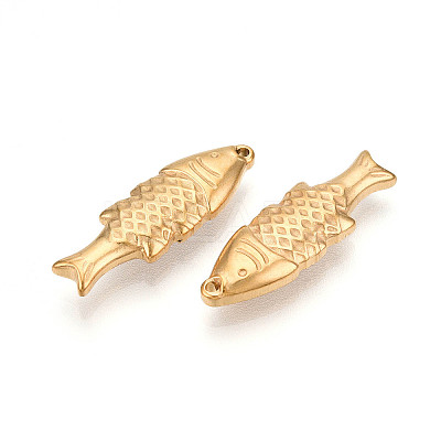304 Stainless Steel Pendants STAS-N109-130G-1