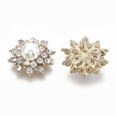 Alloy Cabochons RB-S048-34-1