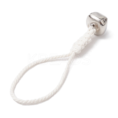 3Pcs 3 Colors Iron Bell Pendant Decoration HJEW-JM02421-1