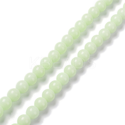 Synthetic Luminous Stone Beads Strands LS-G-L582-01C-1