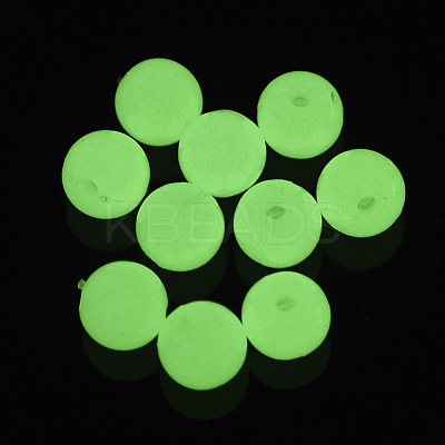 Luminous Acrylic Beads MACR-N008-25B-6MM-1