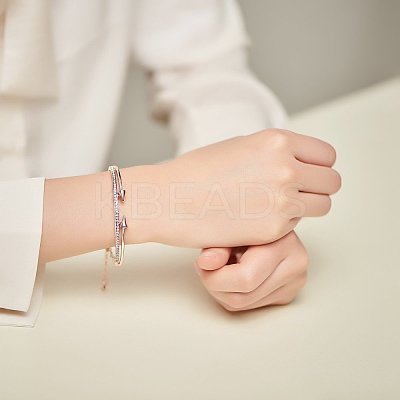 Chic Real 18K Gold Plated Brass Bracelet JB34A-1