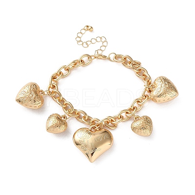Alloy Charm Bracelets LS-BJEW-S180-01G-1