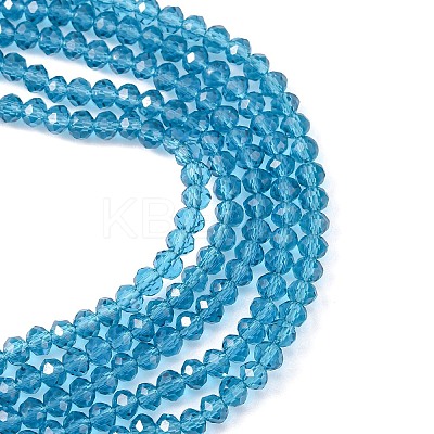 Transparent Glass Beads Strands LS-GLAA-R135-2mm-19-1