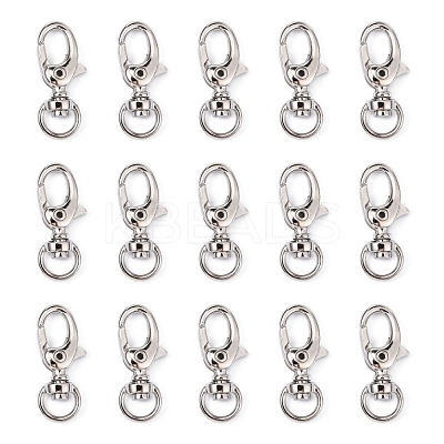 Iron Swivel Lobster Claw Clasps E546Y-1