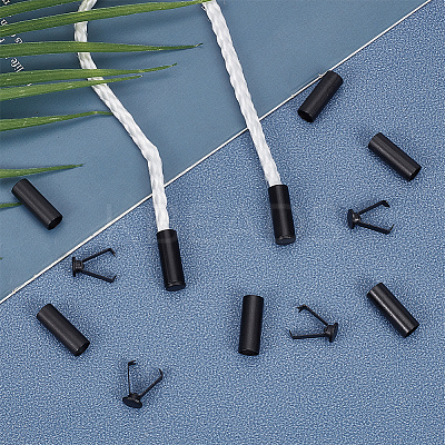 Alloy Detachable Cord End Lock Stoppers FIND-CP0002-55C-1