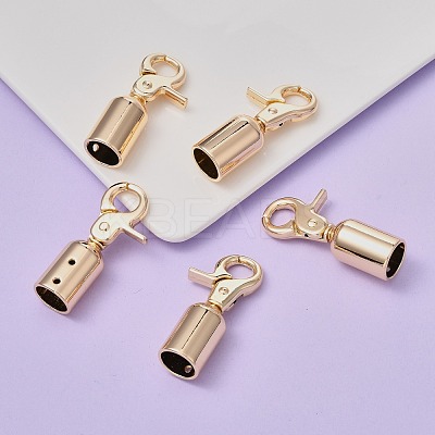 Alloy Swivel Clasps PALLOY-Z003-01G-1