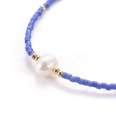 Nylon Thread Braided Bead Bracelets BJEW-E360-03-1