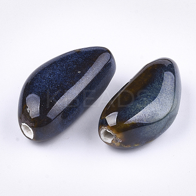 Handmade Porcelain Beads PORC-S498-30A-1