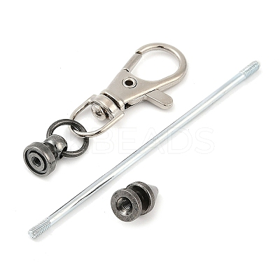 Alloy Beadable Pendant Decorations KEYC-D288-01B-1