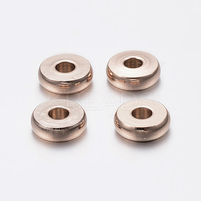 Ion Plating(IP) 304 Stainless Steel Spacer Beads STAS-F136-04RG-1