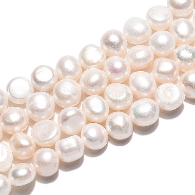 Natural Cultured Freshwater Pearl Beads Strands PEAR-N027-06B-1
