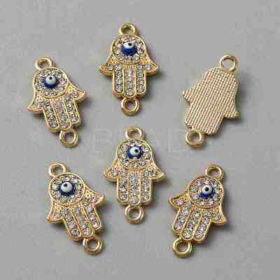 Alloy Rhinestone Pendants FIND-WH0147-30G-1