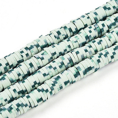 Handmade Polymer Clay Beads Strands CLAY-N008-010D-1