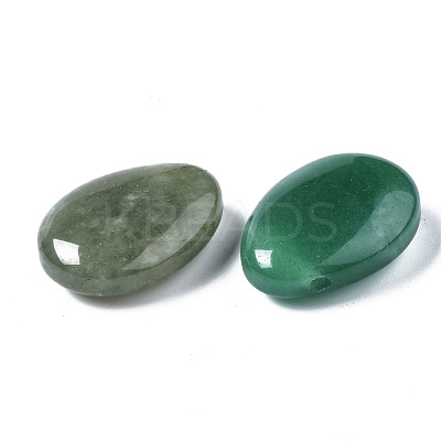 Natural Green Aventurine Pendants G-N0326-74J-1