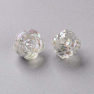 Transparent Acrylic Beads TACR-S154-33C-205-1