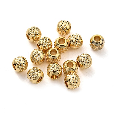 201 Stainless Steel Beads STAS-A057-01A-G-1