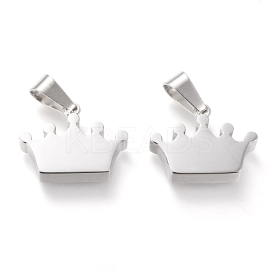 Non-Tarnish 304 Stainless Steel Pendants STAS-F253-03P-1