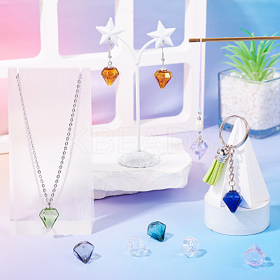 DIY Diamond Glass Bottles Pendants Making Kits DIY-TA0012-40A-1