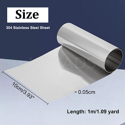 304 Stainless Steel Sheets STAS-WH0051-003P-04-1