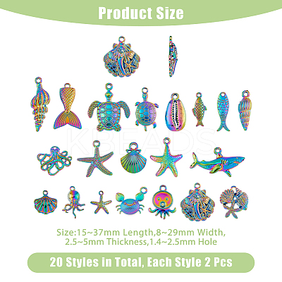 2 Sets Alloy Pendants PALLOY-DC0001-15-1