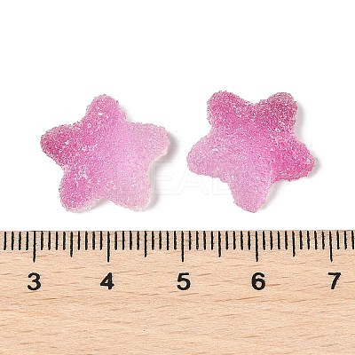 Imitation Candy Food Style Resin Cabochons RESI-R461-02H-1