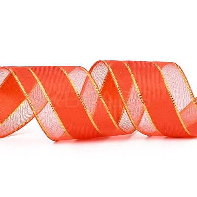 Solid Color Organza Ribbons ORIB-E005-A08-1