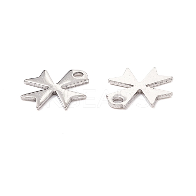Non-Tarnish 304 Stainless Steel Charms STAS-C043-49P-01-1