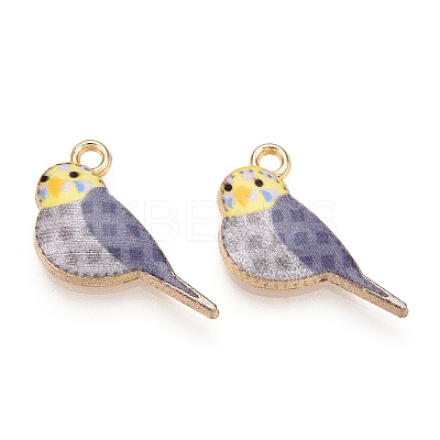 Printed Alloy Pendants ENAM-N056-205F-1